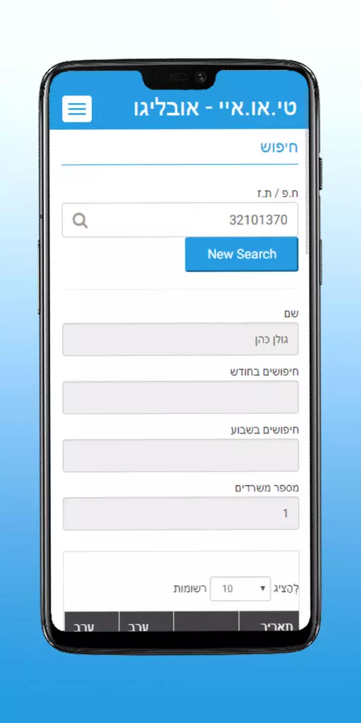 Credit Status Identifier – Business App for NBFI